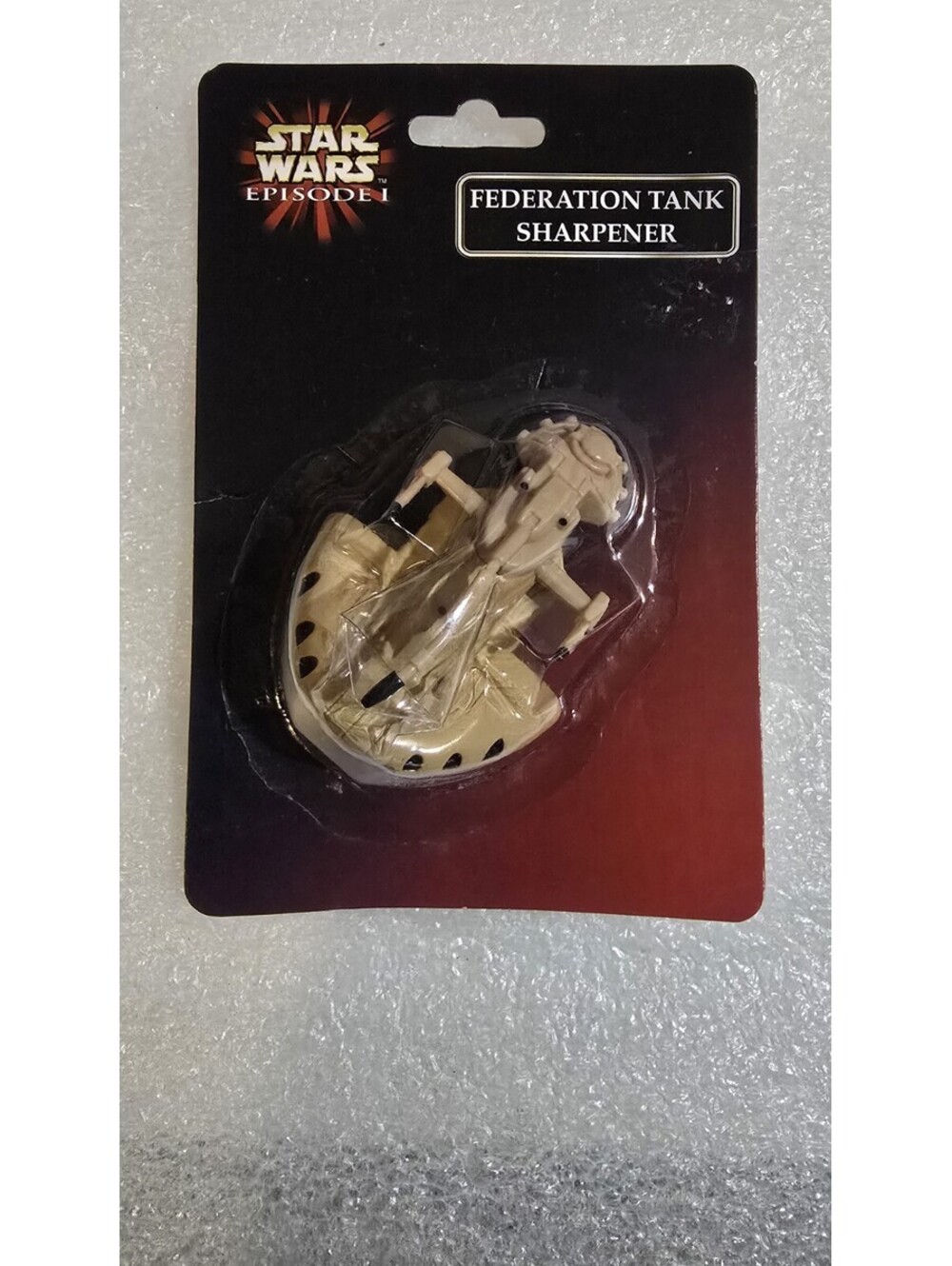 Vintage Star Wars Episode I Federation Tank Pencil Sharpener  Impact Inc. NIP